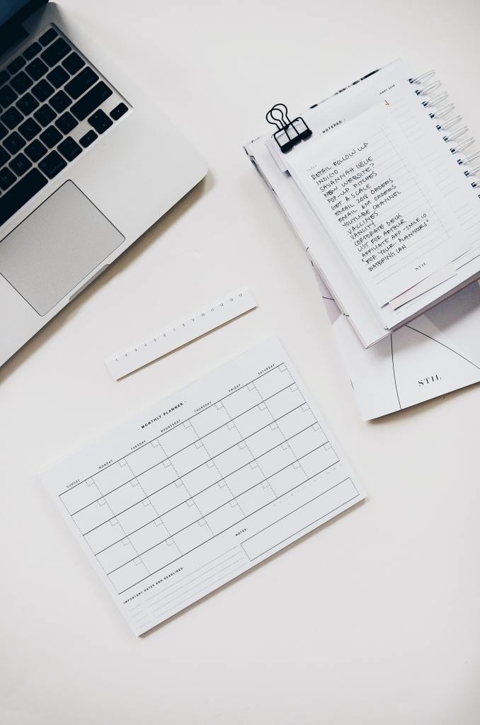 planner and calendar