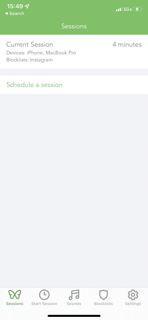 blocking instagram